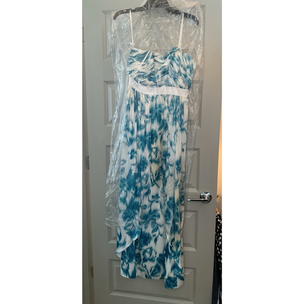 Strapless Floor Length BCBG/Max & Cleo Formal Dress